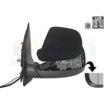 Auto zrcátko Vnější zpětné zrcátko VAN WEZEL 5791805