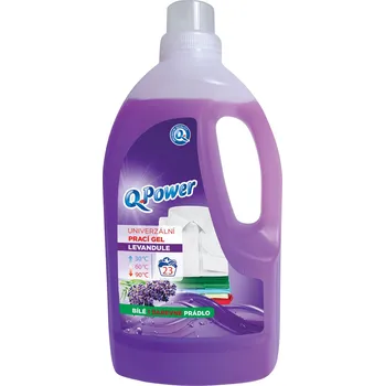 Prací gel Q-Power prací gel univerzální Levandule 23PD 1,5l