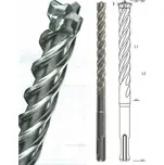 SHARX příklepový vrták 4 břity SDS+ HAWERA (d=14 x L1=400 mm / L2=465 mm / 1ks)