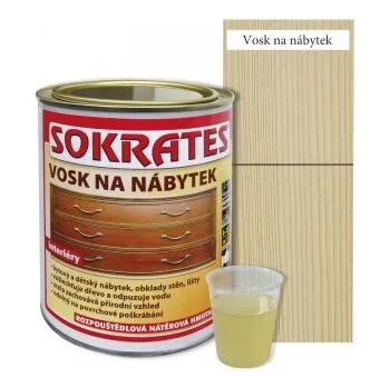 Olej na dřevo Sokrates Vosk na nábytek 2l Bezbarvý