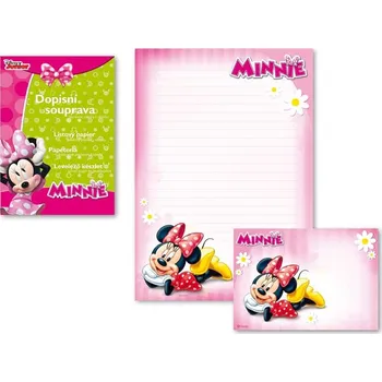 DOPISNÍ PAPÍR BAREVNÝ / MINNIE MOUSE / A4