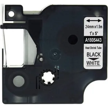 Počítač KOMPATIBILNÍ PÁSKA DYMO 1805443 BÍLÁ/ČERNÝ TISK, BUŽÍRKA, 24mm