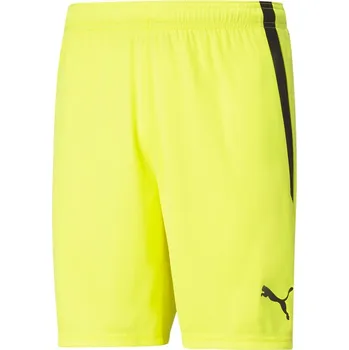 Pánské kraťasy Pánské kraťasy PUMA TEAMLIGA SHORTS 704924-42 FLUO YELLOW/PUMA BLACK L