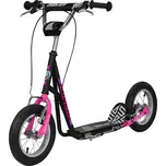 Koloběžka SULOV® NIPER CUBE 12"/12", černo-růžová