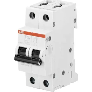 Jistič 2CDS252001R0218 S202-Z1 Jistič fázový 2P, In: 1 A, char: Z, Icn: 6 kA, ABB