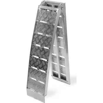Nakládací rampa pro vozidlo Robustní skládací hliníkový nájezd, délka 2,2 m, nosnost až 680 kg, 1 ks (TrueTech)