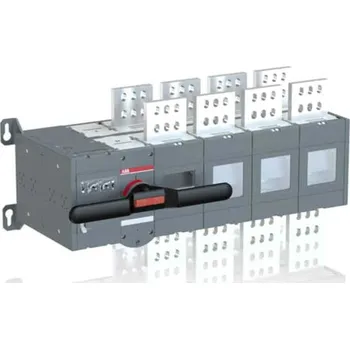 vypínač 1SCA112713R1001 OTM2500E4CM230C Přepínač 4P I-0-II Ith=2500A, montáž na základnu, s mot. pohon 220…240V AC, ABB