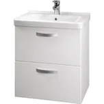 Krajcar KCP Cubito Praktik koupelnová skříňka s umyvadlem 65 x 65 x 48,5 cm bílá 2KCP65