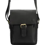 Pánská kožená taška přes rameno Nordee H1546 černá