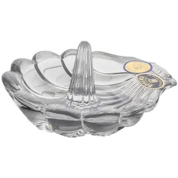 Šperkovnice Crystal Bohemia Skleněný prsteník 9 cm průhledný