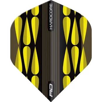 Letky Red Dragon HARDCORE Radical Yellow Teardrop