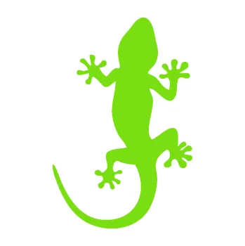 Samolepící dekorace Ještěrka 017 levá (04 - zelená kawasaki) SAMOLEPKA NA AUTO, NÁLEPKA, FÓLIE, POLEP, TUNING, VLASTNÍ TEXT, TISK, AUTOSAMOLEPKY.cz, POLEPY, OBRÁZEK, LOGO, 3D STICKERS