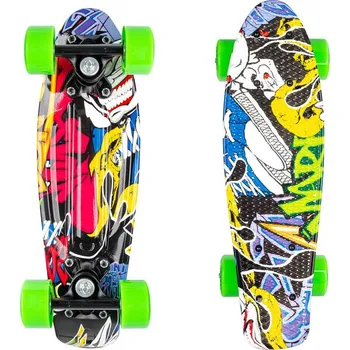 Skateboard Worker Mini penny board WORKER Colorico 17" Barva Angry Green (žluto-zelená)