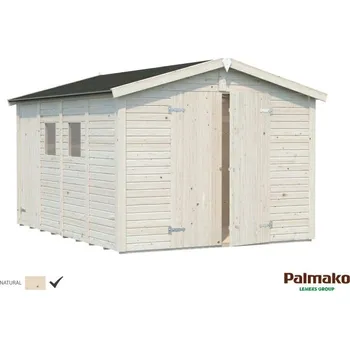 Zahradní domek Zahradní domek Palmako DAN 9,9 m2 ( 4,9 m2 + 5,0 m2 ) (Rozměr: 273x370 cm, tl.16 mm)