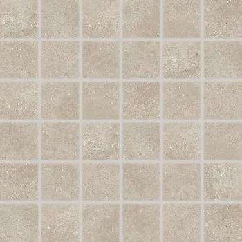 Obklad Betonico, WDM05794, mozaika, 30 x 30 cm, tmavě béžová