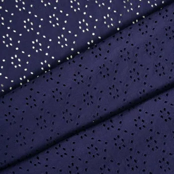 Madeirový úplet barva tmavě modrá