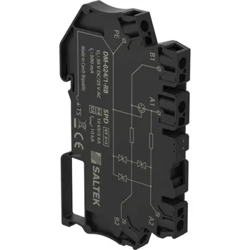 Jistič A06059 DM-024/1-RB Přepěťová ochrana dvoužilových plovoucích signálových linek, Saltek