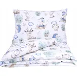 eliNeli Dětské povlečení Kamarádi z lesa varianta: povlak na přikrývku 90 x 120 cm + polštář