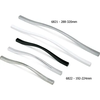 Nábytkové kování 682 - 800 matný chrom, 288 mm