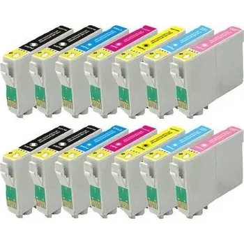 BIGPACK 2X EPSON T0807 CMYK + 2X T0801 ZDARMA