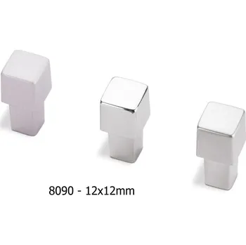 Nábytkové kování 809 - 021 povrch hliník, 12x12 mm