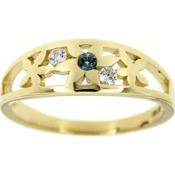 Prsten Zlatnictví U Kostela Zlatý prsten s kytičkami 119ž 60 3316-20974999