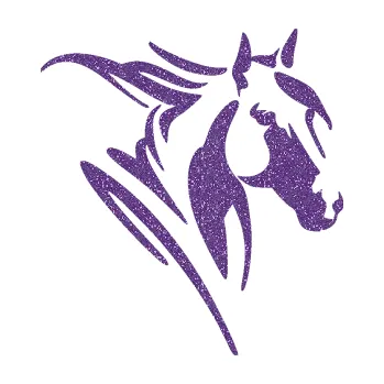 Samolepící dekorace SAMOLEPKA Kůň 097 pravá (87 - Ultra Metalic fialová) NA AUTO, NÁLEPKA, FÓLIE, POLEP, TUNING, VLASTNÍ TEXT, TISK, AUTOSAMOLEPKY.cz, POLEPY, OBRÁZEK, LOGO, SAMOLEPKY