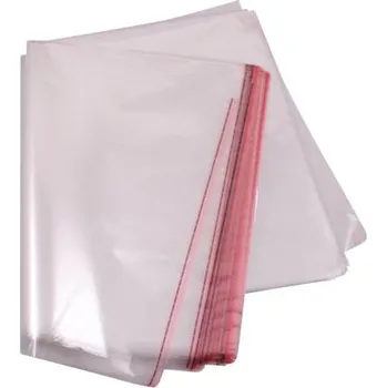 Obalový materiál PP sáčky s lepicí klopou, 50*70 cm, balení 100 ks