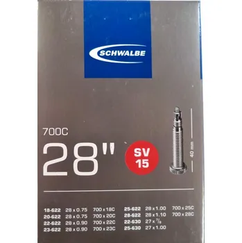 Duše na kolo duše SCHWALBE SV15 28"x 3/4-1.10 (18/28-622) FV/40mm