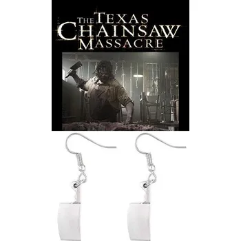 Seriál Texaský masakr motorovou pilou - náušnice sekáček