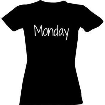 Dámské tričko Tričko s potiskem Monday dámské