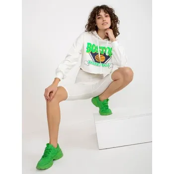 Dámský set s krátkou mikinou PHOENIX ecru