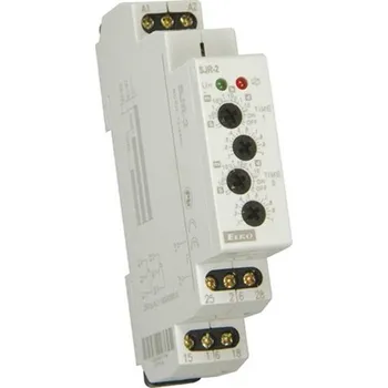 Jistič 8595188117401 SJR-2/UNI Zpožďovací jednotka, 2xzpožděný rozběh, výstup 2x16A, ELKO EP