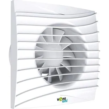 Domácí ventilátor Vent uni Ventilátor VU-125-SF-C-H01 - tichý se zpětnou klapkou, časový spínač, hygrostat