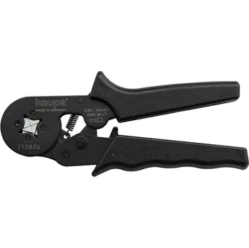 Kleště 210804 Kleště lisovací na dutinky automatické 0,08 - 10 mm2, Haupa