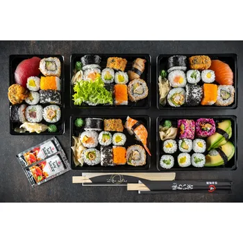 Hotové jídlo Čerstvé sushi - box mix (nelze odeslat) PLATBA PŘEDEM, VYZVEDNUTÍ V ČASE st 11-13:30, pá do 16h Druh: mix s krevetou, vyzvednutí v čase 10-16h: nejbližší středu