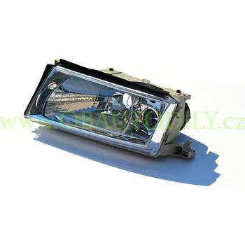 Přední světlomet Škoda Octavia facelift-Přední světlo H4+H3 DEPO levé