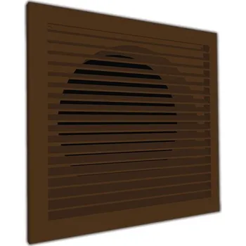 Domácí ventilátor 13408 CMP 100 Ventilační mřížka pevná, hnědá, Klimatom