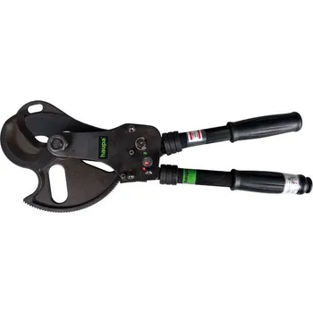 Kleště 200151 Nůžky ke stříhání Al a Cu kabelů s excentrickým pohonem do průměru 55 mm, Haupa