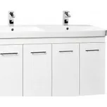 Krajcar LXK Luxury koupelnová skříňka s dvojumyvadlem 120 x 65 x 46,5 cm bílá LXK120