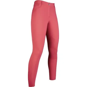 Jezdecké oblečení HKM Rajtky Sunshine HKM, s gripem na kolenou, dětské, red 158
