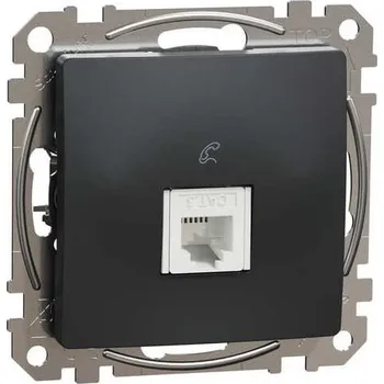 SDD114491 Zásuvka telefonní 1xRJ11, antracit, Schneider