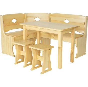 Jídelní set Jídelní set s rohovou lavicí II