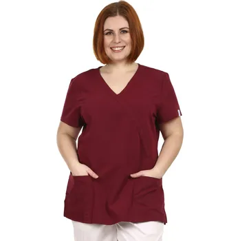 Dámská halenka BlueWink Halena SISSI, různé barvy Velikost XXXXL vínová