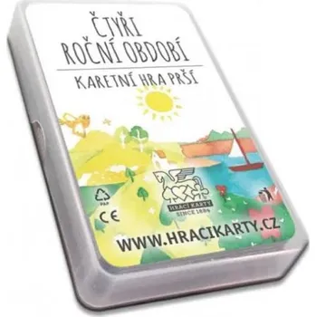 Pokerová karta Karty, čtyři riční období