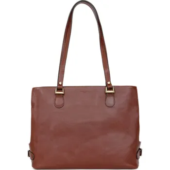 Kabelka Dámská kožená kabelka Hexagona Malea - hnědá