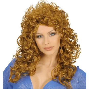 Karnevalová paruka Atraktivní hnědá paruka