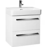 Krajcar K PRO S Thin koupelnová skříňka s umyvadlem 60 x 65 x 38 cm bílá 2KPT60