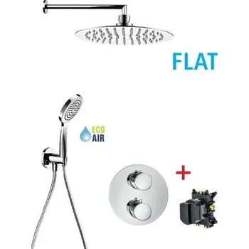 Sprchová hlavice Sanjet Sprchový set RONDO FLAT TVX Ø30 cm (RFTVX30)