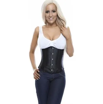 Dámské stahovací prádlo Stahovací saténový polo korzet S až 6XL Velikost: 6XL